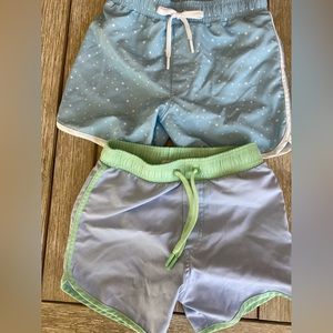 Boys swim trunk bundle. Minnow swim size 9/10.
